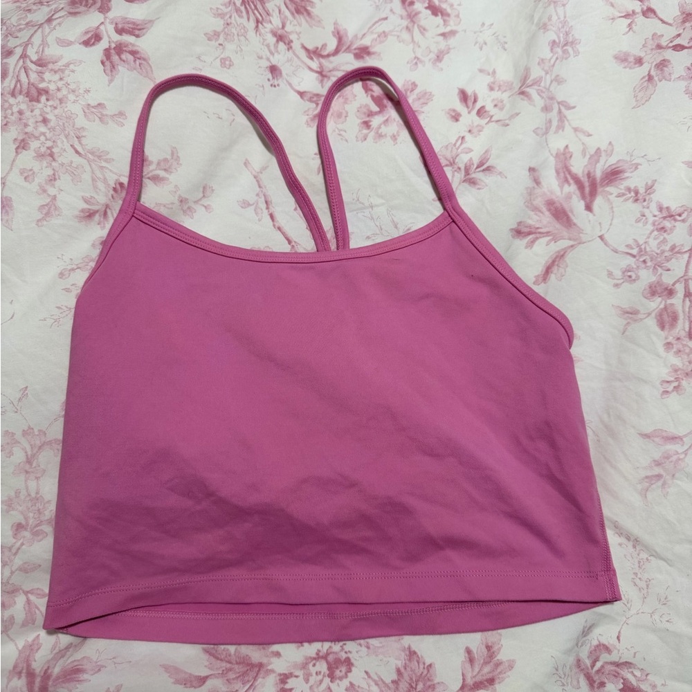 Aerie pink racer back